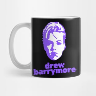 Drew barrymore ||| 80s sliced Mug